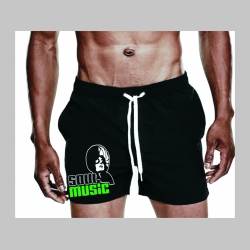 Soul Music - plavky s motívom - plavkové pánske kraťasy s pohodlnou gumou v páse a šnúrkou na dotiahnutie vhodné aj ako klasické kraťasy na voľný čas Soul Music - plavky s motívom - plavkové pánske kraťasy s pohodlnou gumou v páse a šnúrkou na dotiahnutie vhodné aj ako klasické kraťasy na voľný čas